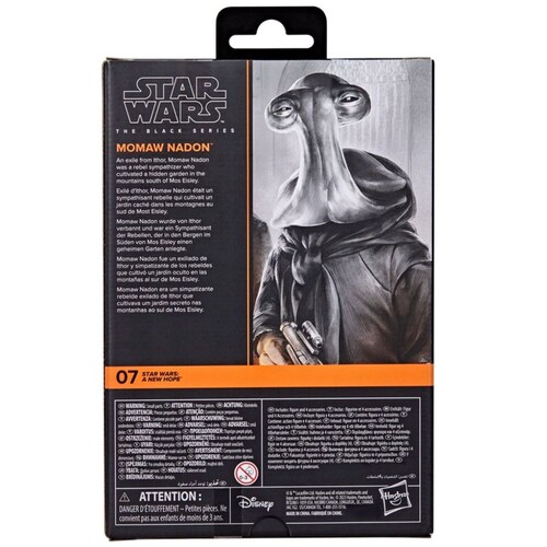 Figuras de Acción Star Wars The Black Series, Momaw Nadon