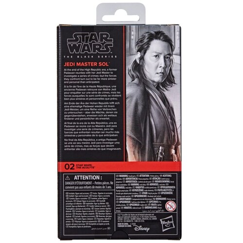 Figura de Acción Star Wars The Black Series Jedi Master Sol