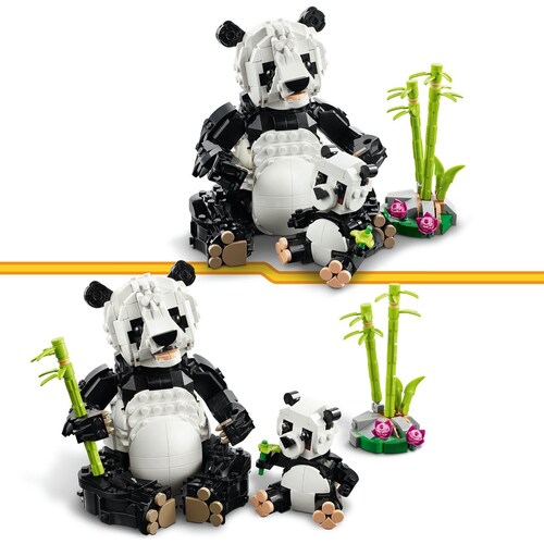 Creator Fauna Salvaje Familia de Pandas