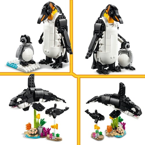 Creator Fauna Salvaje Familia de Pandas
