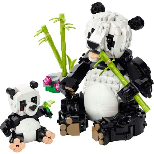 Creator Fauna Salvaje Familia de Pandas