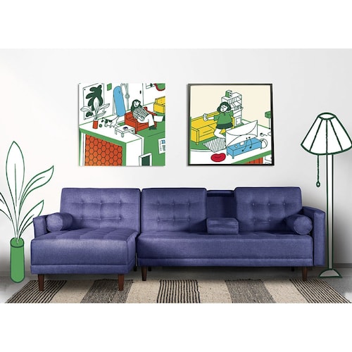 Sala Modular Bardo Azul Makora Beehive