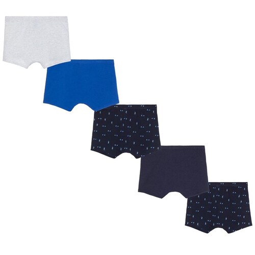 Pack de 5 Boxers para Niño Skiny