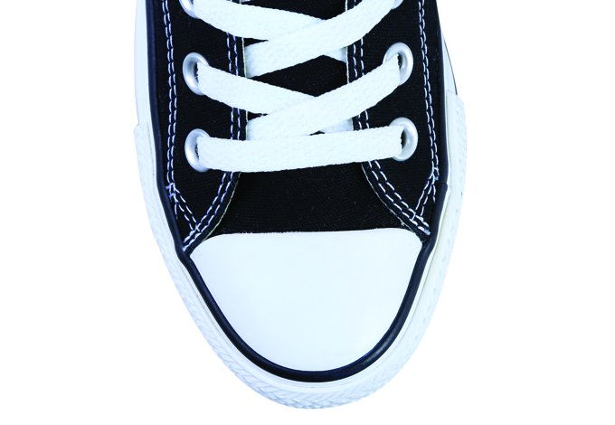 Tenis Choclo de Lona Negros Converse
