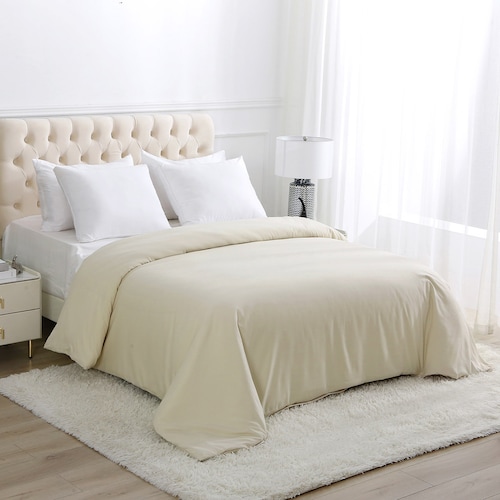 Funda Nórdica Individual Beige Home&details