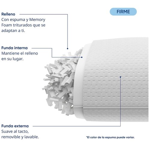 Almohada Ajustable Standar Luuna