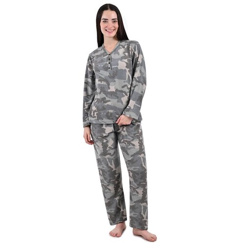 Conjunto Pijama Sugar & Milk Manga Larga para Mujer