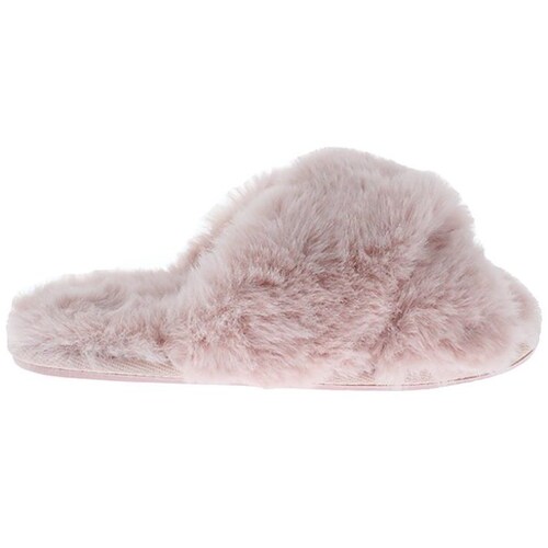 Pantuflas Peluche Comfort Fit para Mujer