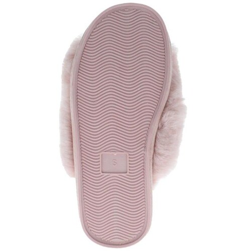 Pantuflas Peluche Comfort Fit para Mujer