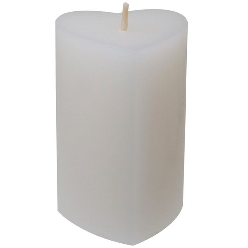 Vela Pilar Corazón Blanco Chacel