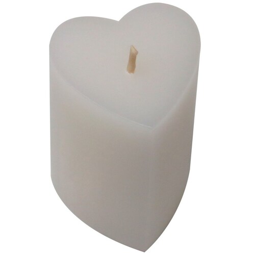 Vela Pilar Corazón Blanco Chacel