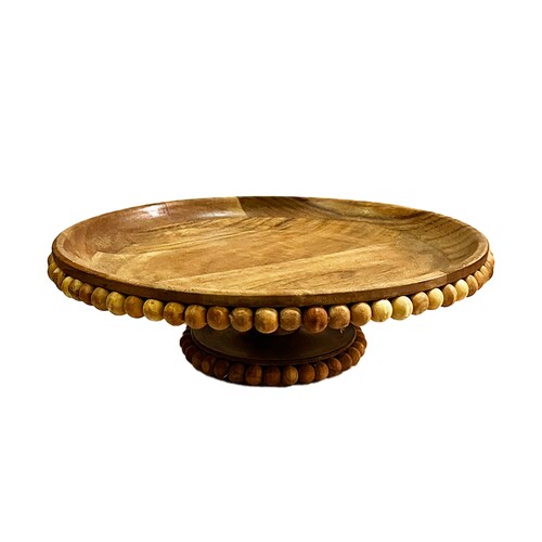 Bowl de Madera Acacia con Base  Home Nature