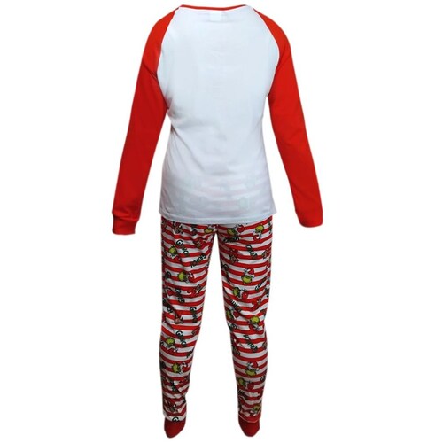 Pijama Manga Larga Grinch para Mujer