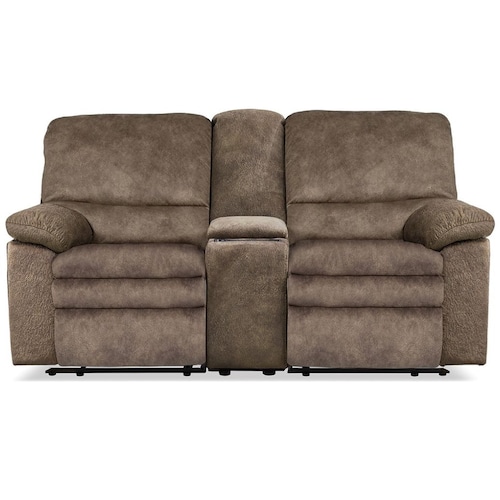 Love Seat con Reclinables y Consola Bilbao Café Cheers