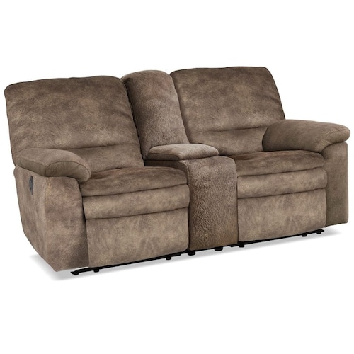 Love Seat con Reclinables y Consola Bilbao Café Cheers