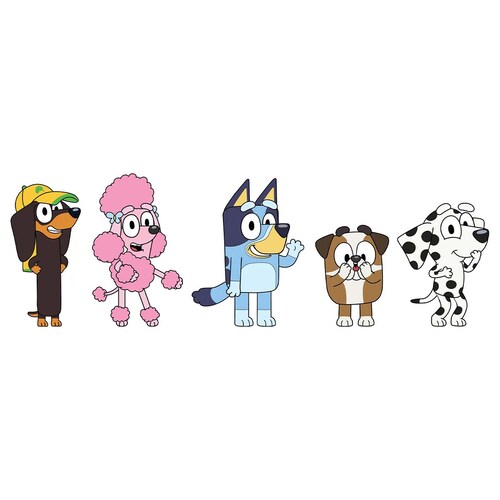 Jibbitz Crocs Bluey 5 Pack