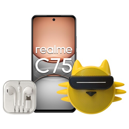 Celular Realme C75 Color Negro R9 (Telcel)
