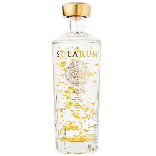 Tequila Extra Añejo Cristalino 24K Solarum