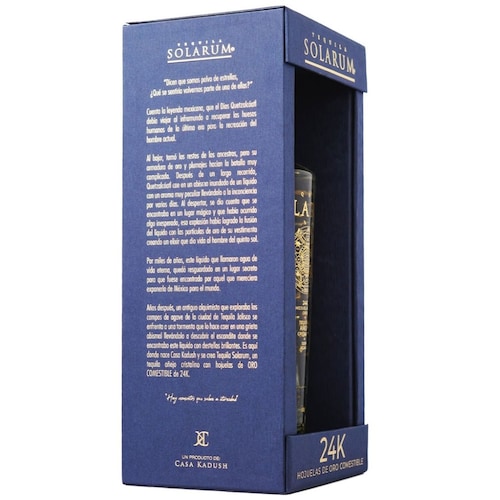 Tequila Extra Añejo Cristalino 24K Solarum