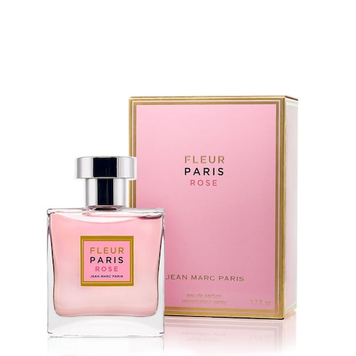 Eau de Parfum Jean Marc Paris Fleur Paris Rose 50 Ml para Mujer