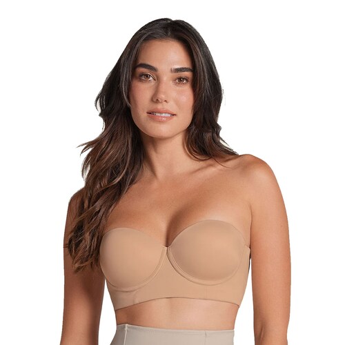 Brasier Strapless Realce Leonisa para Mujer