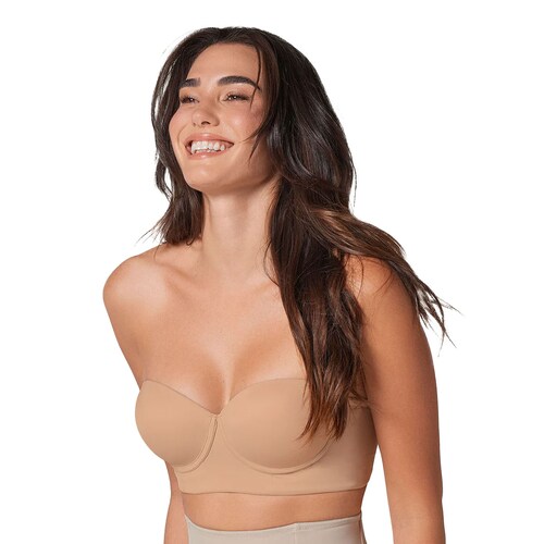 Brasier Strapless Realce Leonisa para Mujer
