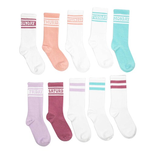 10 Pack Calcetines para Niñas Carters