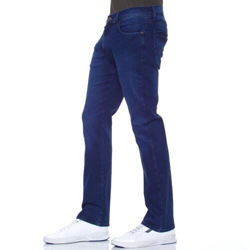 Jeans Straight Fit Moda Oggi para Hombre Universitario