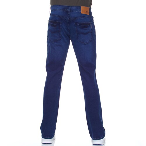 Jeans Straight Fit Moda Oggi para Hombre Universitario