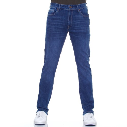 Jeans Slim Fit Moda Silver Plate para Hombre Universitario