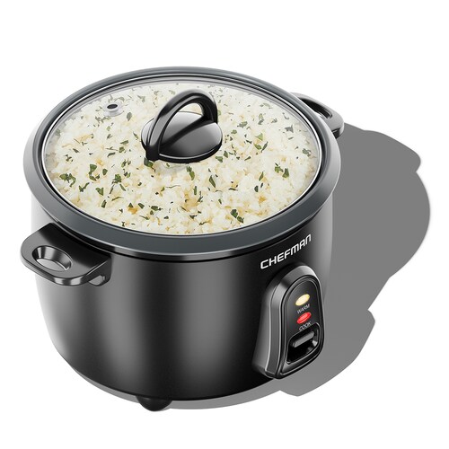Arrocera Negra Chefman 10 Tazas