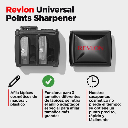 Sacapuntas Universal Points Harpener Revlon