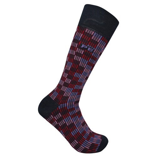 Calcetines de Cuadritos para Hombre Perry Ellis