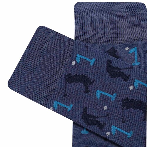 Calcetines con Estampado de Golf para Hombre Florsheim