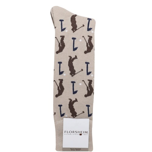 Calcetines con Estampado de Golf para Hombre Florsheim