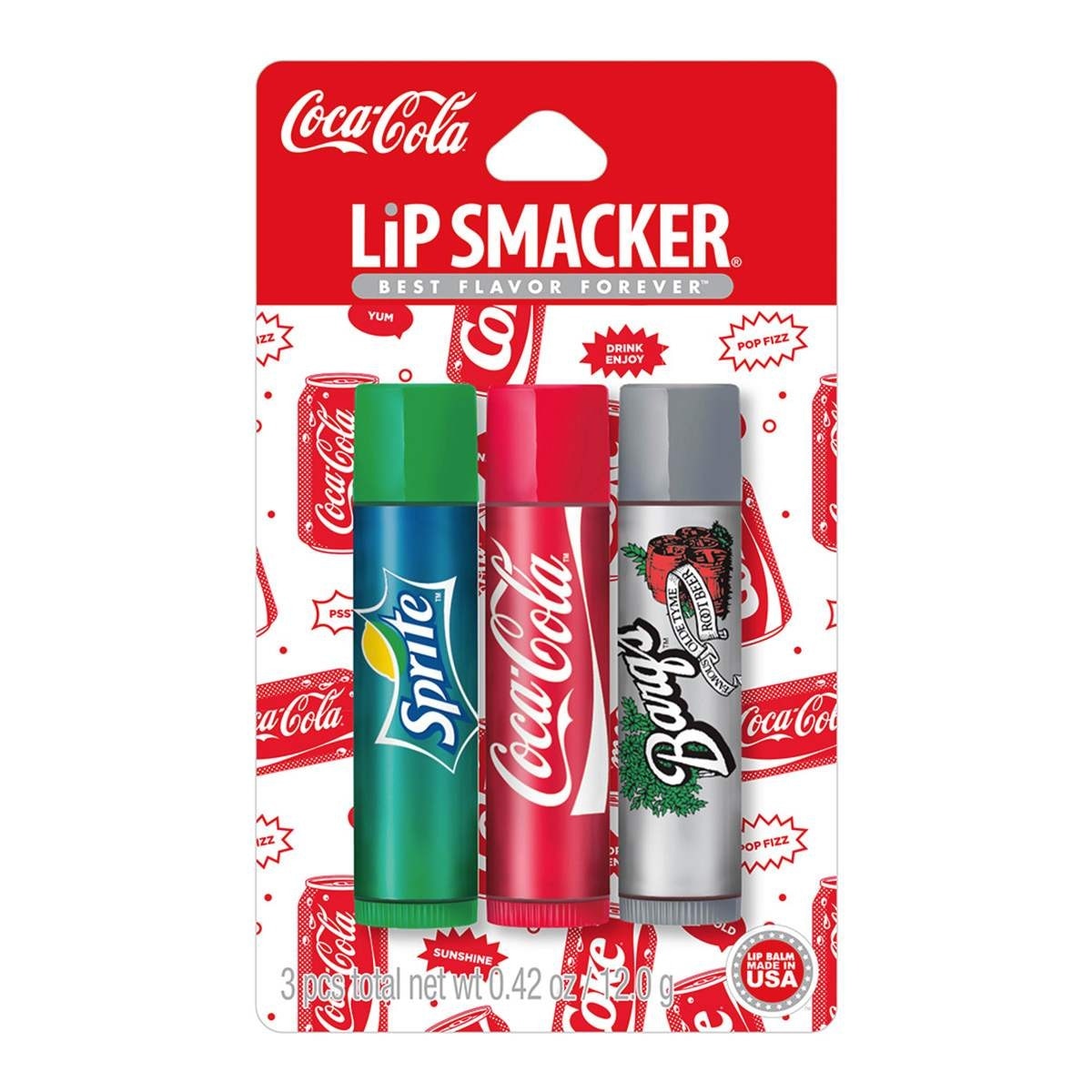 Lip Smacker Trío Bálsamos Labiales Coca Cola image number 0