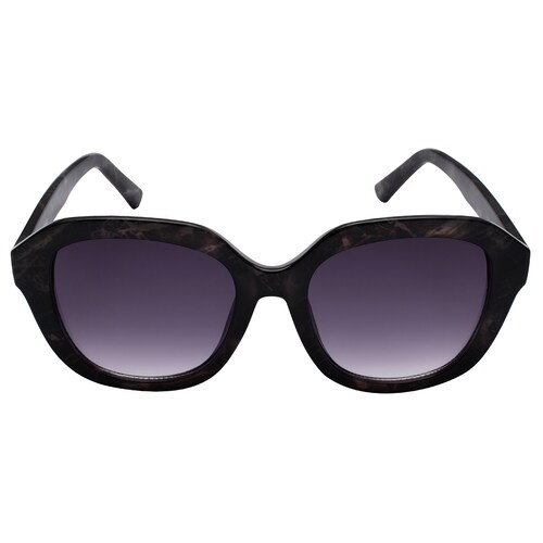 Lente Solar Cuadrado Micas Negras Mossimo para Mujer