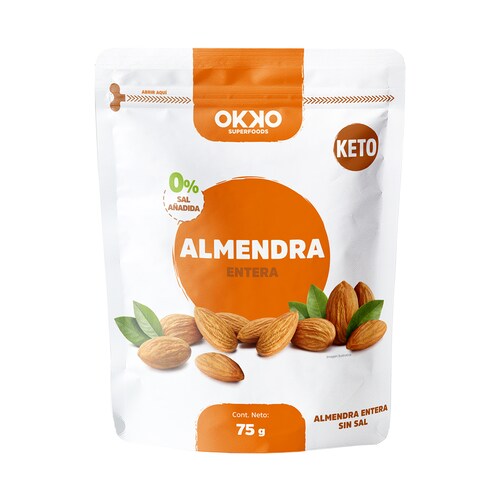 Almendra Rebanada 75 Gr Okko