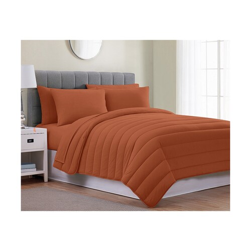 Edredón King Size Rojo Home Nature