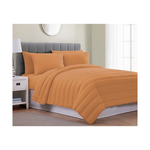 Edredón King Size Naranja Home Nature