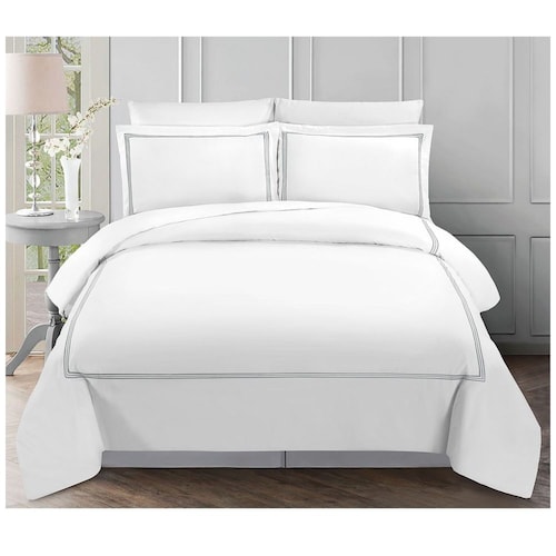 Duvet Matrimonial/queen Gris Home Nature