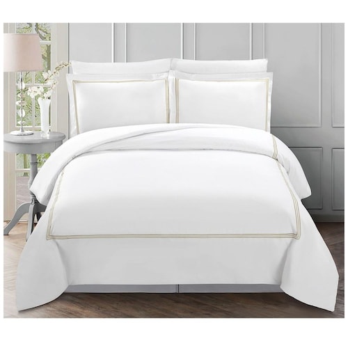 Duvet Matrimonial/queen Beige Home Nature
