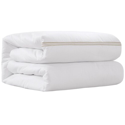 Duvet Matrimonial/queen Beige Home Nature