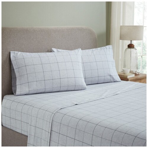 Sábana Queen Size Gris Home Nature