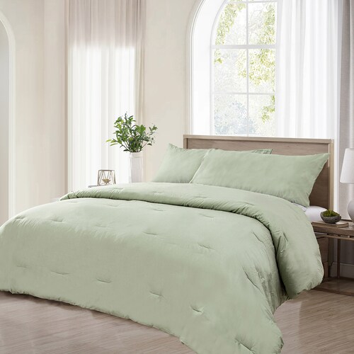 Edredón Verde King Size Home Nature