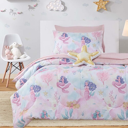 Set Infantil de Edredón  Azul Standard Home Nature