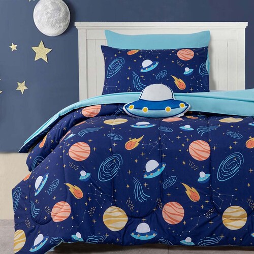 Set Infantil de Edredón  Azul Standard Home Nature