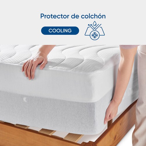 Luuna Protector Cooling Queen Size Blanco
