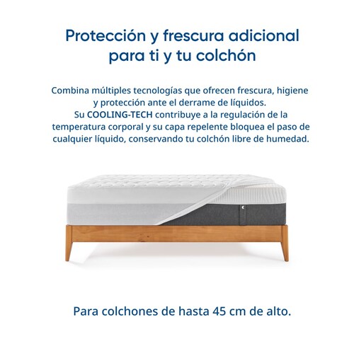 Luuna Protector Cooling Queen Size Blanco