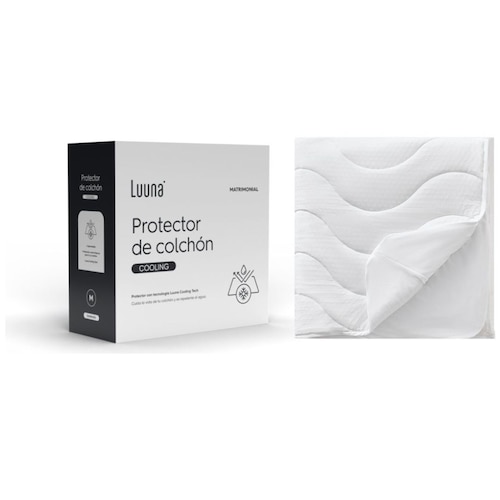 Luuna Protector Cooling King Size Blanco